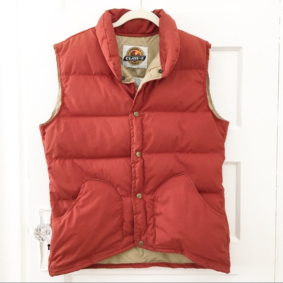 class 5 down vest